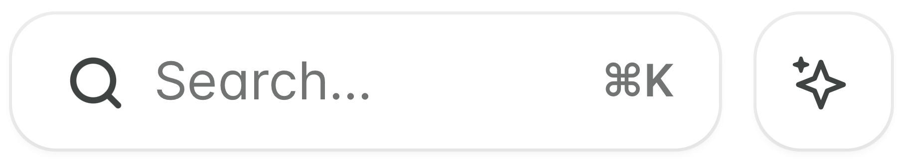 Search bar and assistant button in light mode.